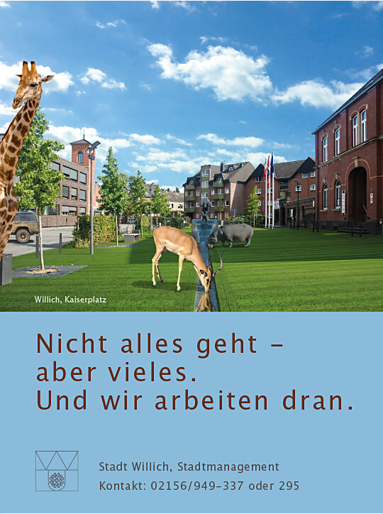 Stadt Willich, Imagekampagne für das Stadtmanagement